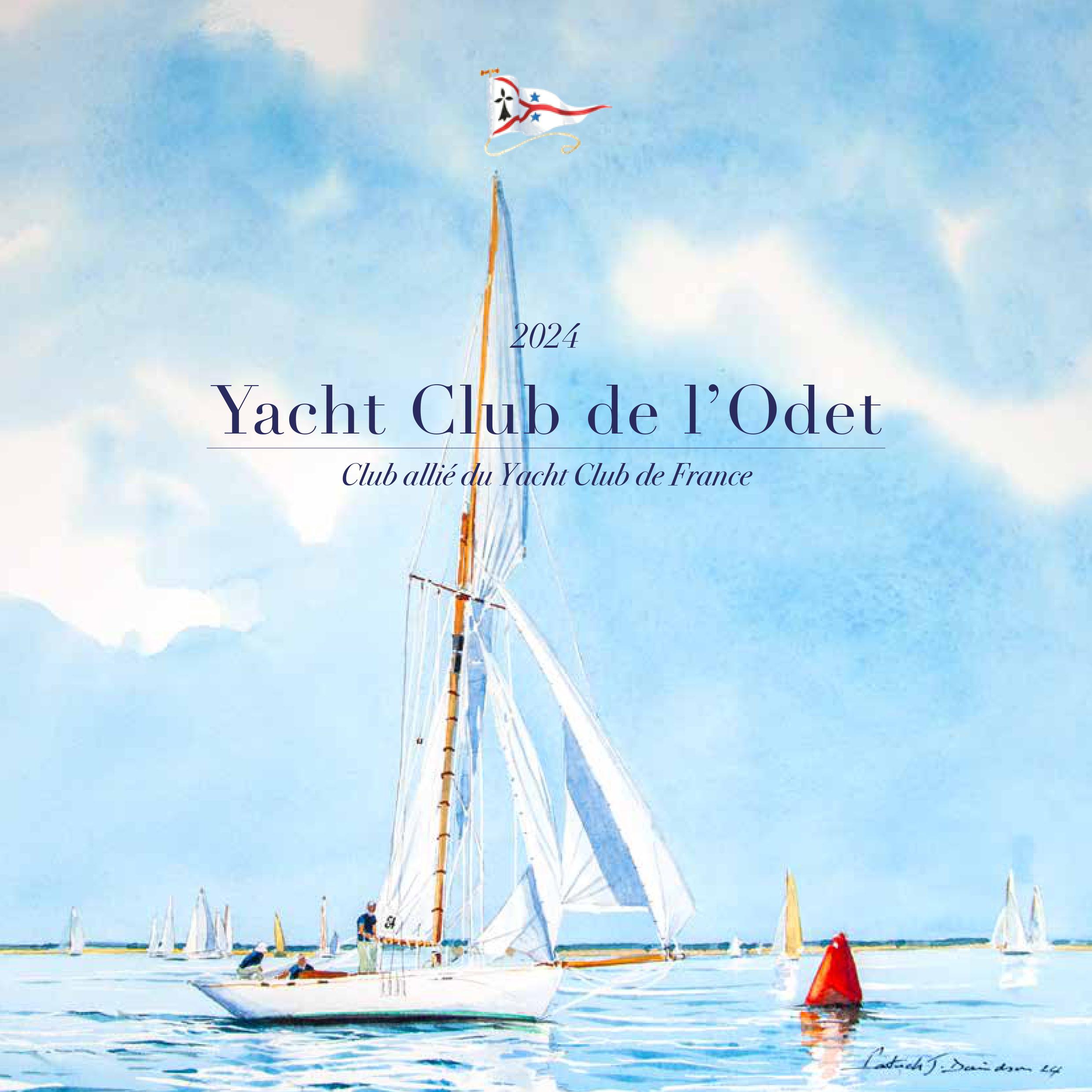 Plaquette annuelle Yacht Club de l'Odet